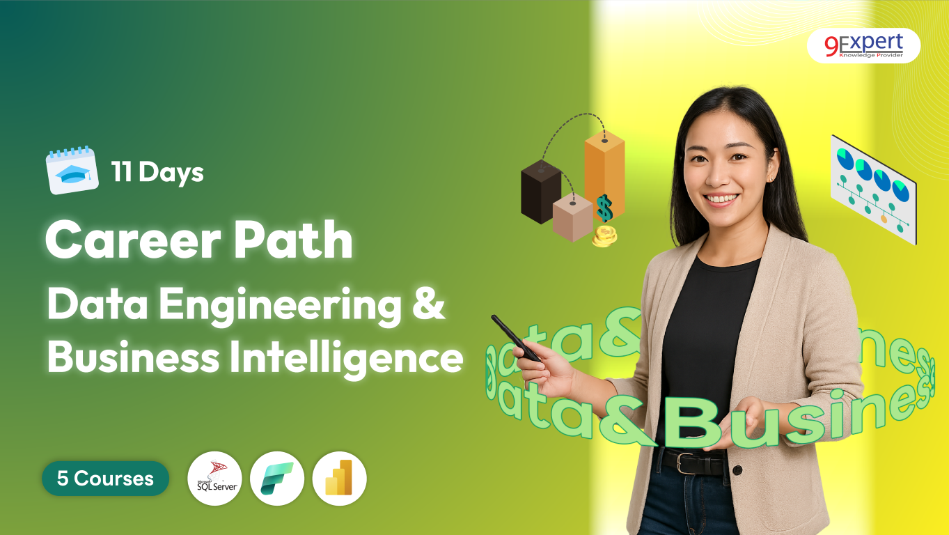 Data Engineering & Business Intelligence ผสานทักษะด้านวิศวข้อมูลและการเพิ่มประสิทธิภาพงานด้านข้อมูล